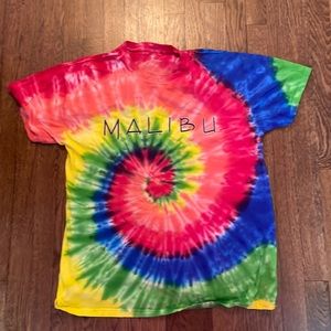 Extra large tie-dye shirt